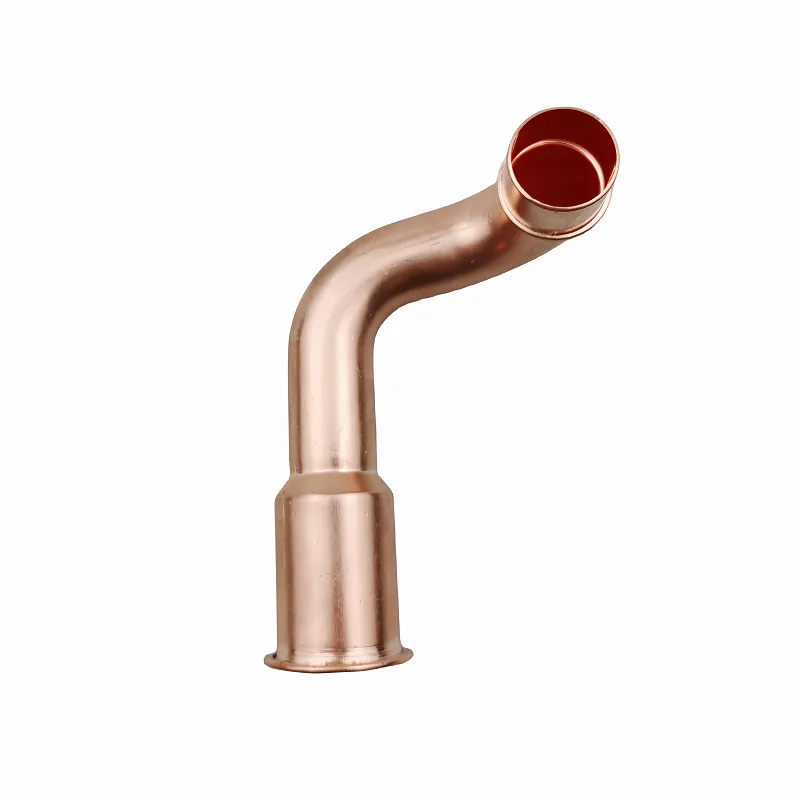 Copper Pipeline Large Bend Pipe Fitting